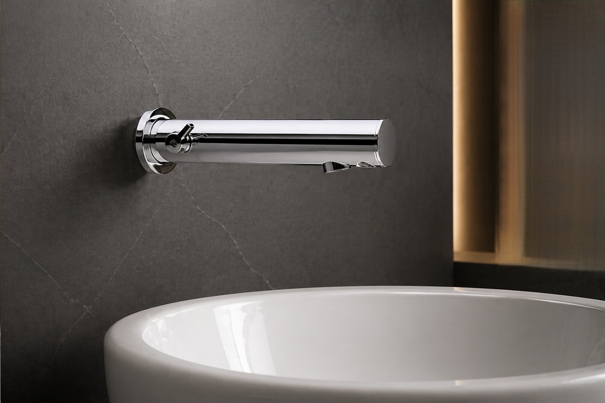 Commercial Temperature Control Wall Mount Faucet